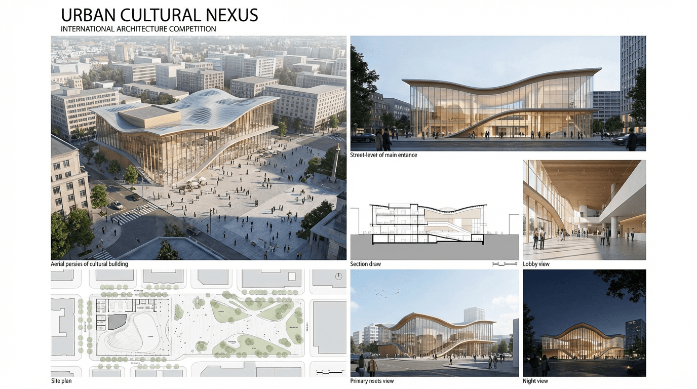 3D-Einfuegung fuer Architekturwettbewerbe